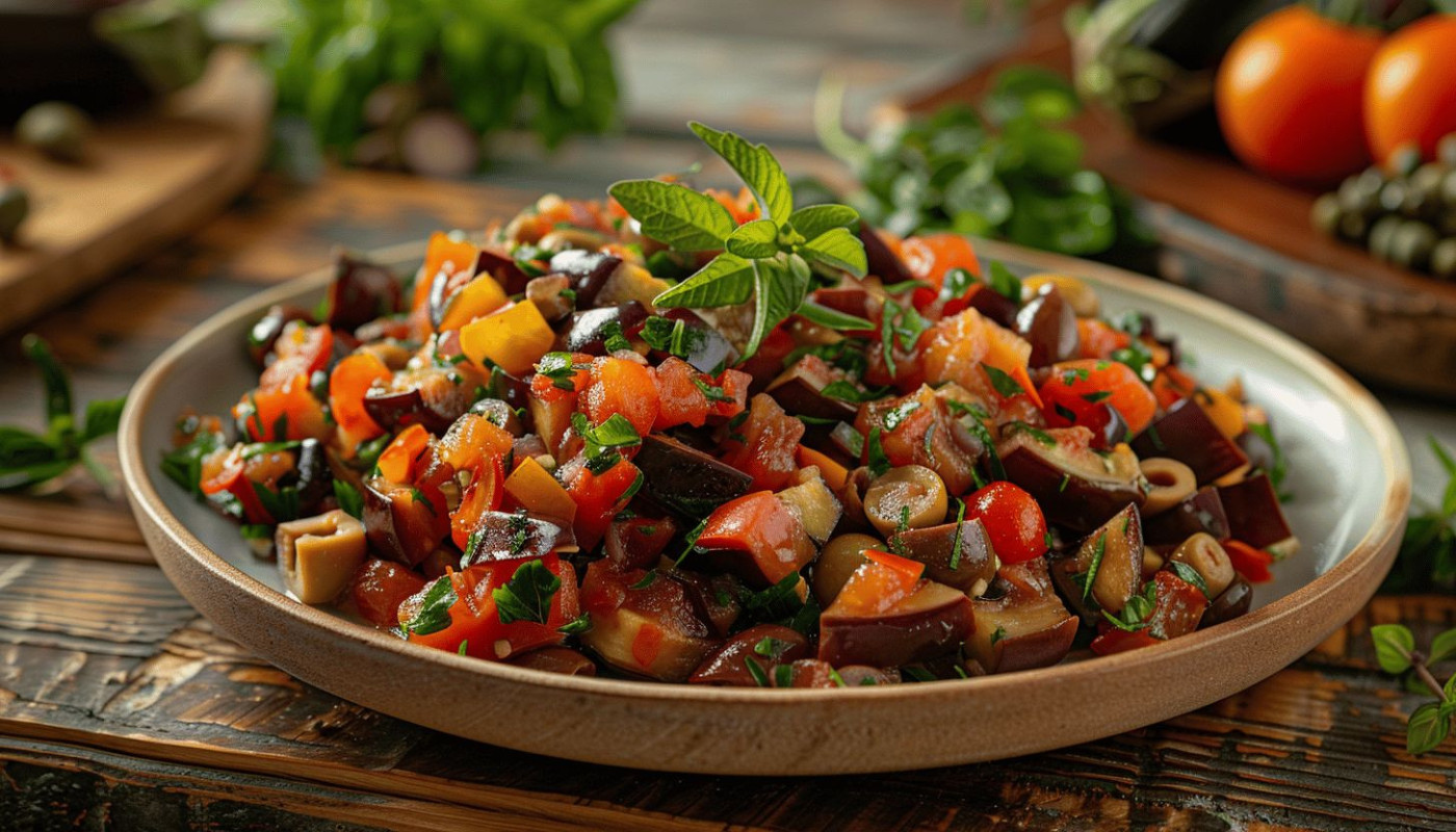 La caponata, un plat traditionnel italien aux multiples saveurs